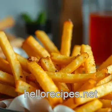 Air Fryer Crispy Fries: My Secret to Chip Shop Taste!