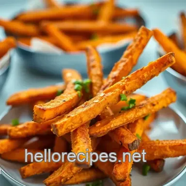 Sweet Potato Air Fryer Fries: Crispy Perfection!