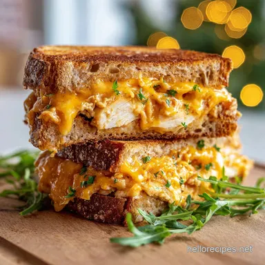 Recipe Apple Cheddar Amp Chicken Melts in 18 Minutes: Baked Crispy Melt Recipe Card