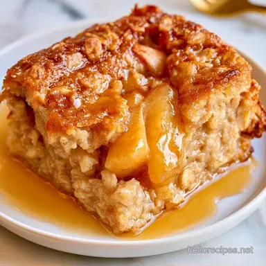 Apple Cinnamon Baked Oatmeal: Meal Prep Recipe Card
