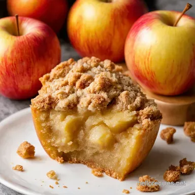 GuiltFree Apple Crumble Baked Apples Weight Watcher Desserts Recipe Card