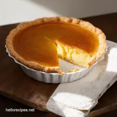 Apple Custard Magic Irresistible Impossible Pie Recipe