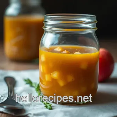 Apple Cider Vinaigrette: Fall Flavors in a Jar! Recipe Card