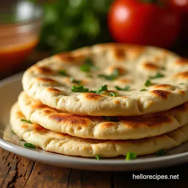 Easy Greek Pita Bread Recipe Authentic Fluffy Recipe Card