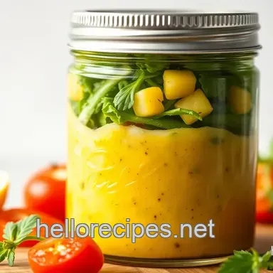 Sunshine in a Jar: Greek Salad Dressing Recipe Perfection