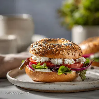 Homemade Bagels: Authentic New York Style for 8 Servings