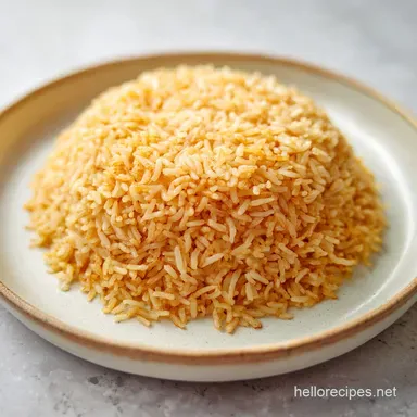 Mexican Rice for 6 Servings: Nutty, Toasted, and Fluffy Recipe Card