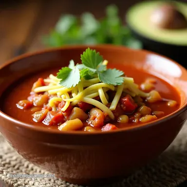 Proper Hearty Pozole Rojo Authentic Red Chile Hominy Stew
