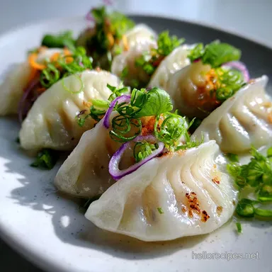 Thai Steamed Dumplings in 30 Minutes Recipe Card