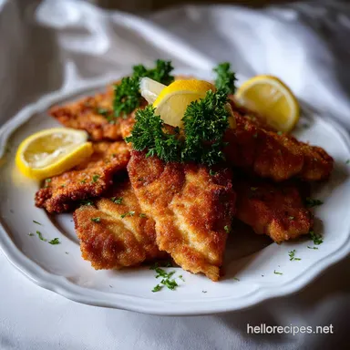 Wiener Schnitzel: Achieve the Perfect Souffl&eacute;ed Crust Recipe Card