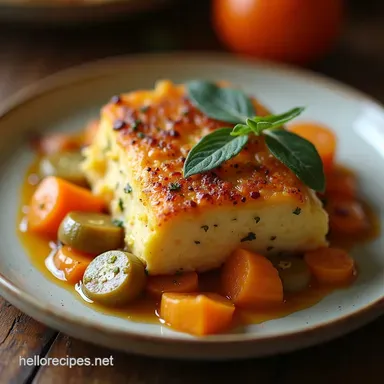 The Golden Autumn Melangery Gratin Recipe Recipe Card