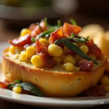 Hearty Corn Bread Stuffing with Bacon and Sage The Best Side Dish Recipe Card