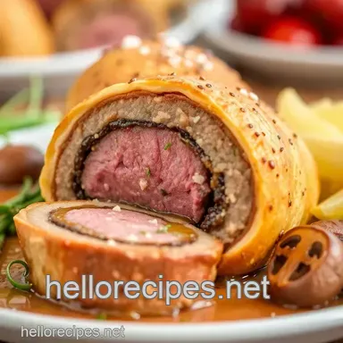 Easy & Juicy Bake Beef Wellington - Deliciously Fancy Dish: My Fail-Proof Method Recipe Card