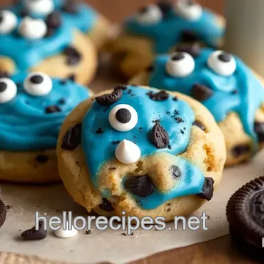 How to Bake Cookie Monster Cookies with Oreos: A Delicious Treat!