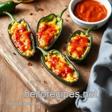 Discover How to Bake Jalapeño Poppers with a Spooky Twist: 5 Delicious Variations! Recipe Card
