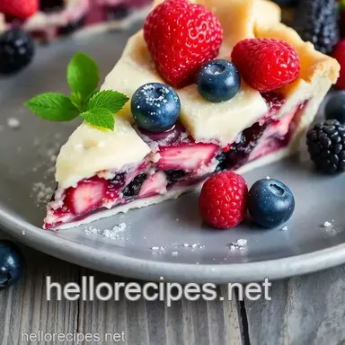 My Easy & Juicy Bake Mixed Berry Pie: Sweet & Easy Delight for Summer Gatherings Recipe Card