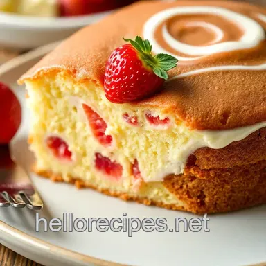 My Ultimate Bake Strawberry Earthquake Cake with Creamy Swirl Recipe Recipe Card