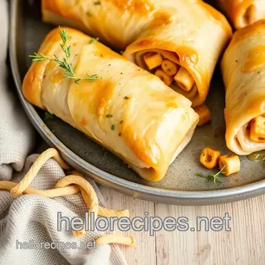Easy Cheesy Turkey Roll-Ups with Stuffing: My Family's Favorite! Recipe Card