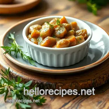 How to Make Delicious Baked Chestnut Dressing with Herbs: A Cozy Family Favorite Recipe Card
