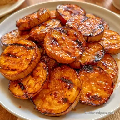 Balsamic Grilled Eggplant for 6 Servings Recipe Card
