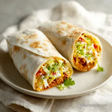 Bang Bang Burrito Recipe in 22 Minutes with Creamy Sauce