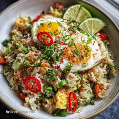 Bang Bang Fried Rice Recipe in 20 Minutes Recipe Card