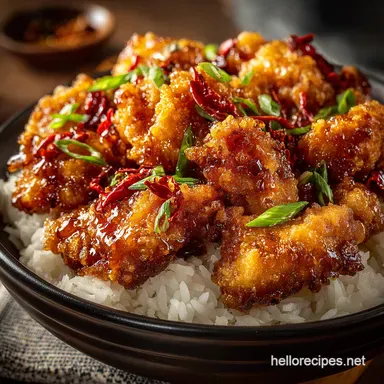 Bangin Bang Bang Chicken Bowls Crispy Creamy Easy Recipe Card