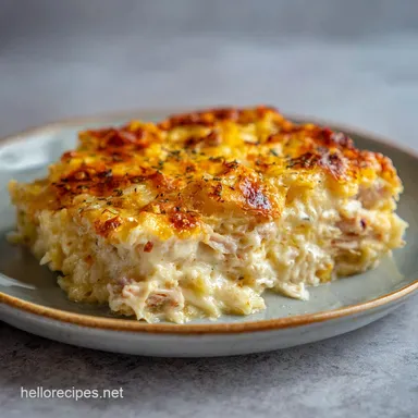 BBQ Ranch Chicken Casserole in 40 Minutes: A Smoky Baked Favorite