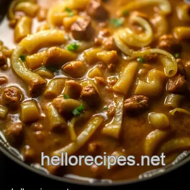 How to Make the Ultimate Beefy Onion Soup Mix Delight Recipe Card