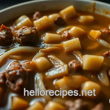 How to Make the Ultimate Beefy Onion Soup Mix Delight Recipe Card