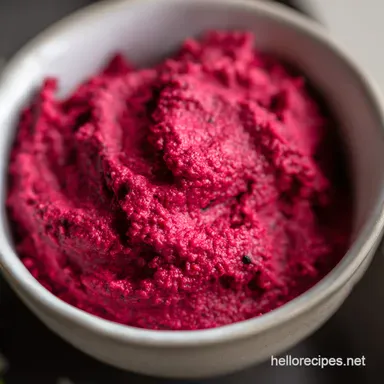 My Secretly Easy Beet Hummus Recipe Youll Love It Recipe Card