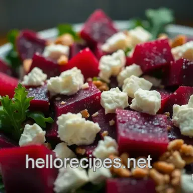 Easy & Colorful Beet Recipes: My Vibrant Beetroot Salad with Feta