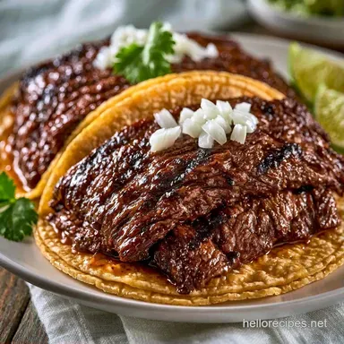 Best Blackstone Street Tacos in 20 Min Recipe Card