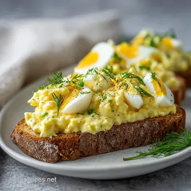 Best Egg Salad Recipe in 22 Minutes for 4 Servings Recipe Card