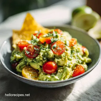 Best Ever Guacamole Recipe in 15 Minutes Recipe Card