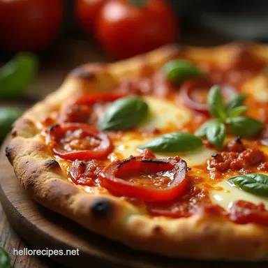 The Ultimate Homemade Pizza Crispy Crust Recipe Recipe Card