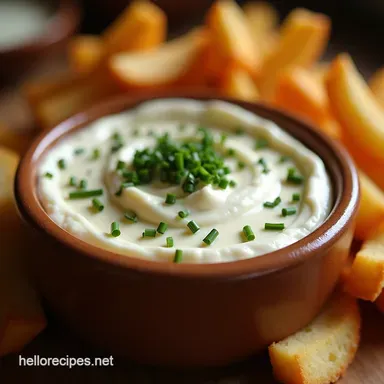 Easy Sour Cream Dip Recipe with Secret Umami Kick Recipe Card