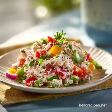 Tuna Salad: Velvety and Crisp in 5 Minutes Recipe Card