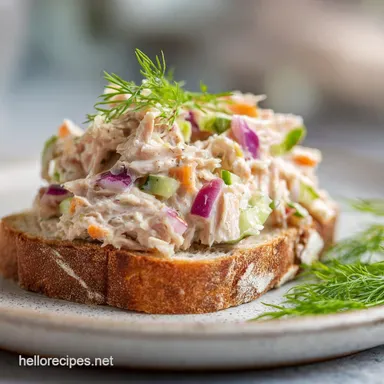 Tuna Salad: Velvety and Crisp in 5 Minutes