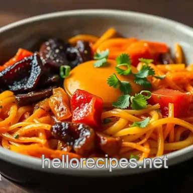Bibimbap Recipe: Rainbow Bowl of Korean Comfort!