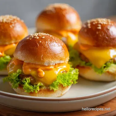 Big Mac Sliders Recipe in 25 Minutes Recipe Card