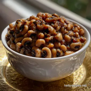 10 Delicious Black Eyed Peas Recipes: Smoky & Bright Flavor Recipe Card