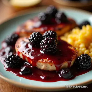 Blackberry BBQ Sauce A Homemade Taste of Summer Recipe Card