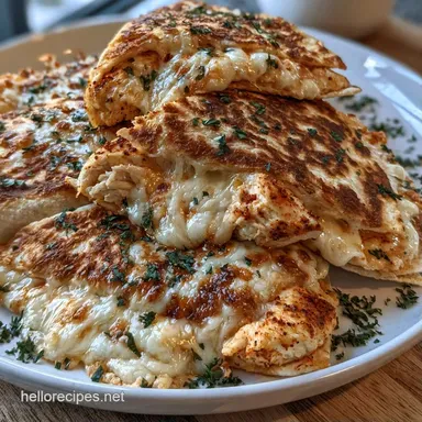 Blackstone Quesadillas in 20 Minutes Recipe Card