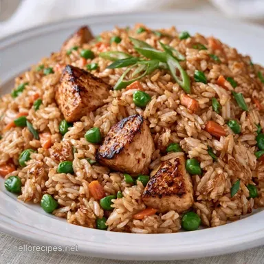 Blackstone Fried Rice with Chicken