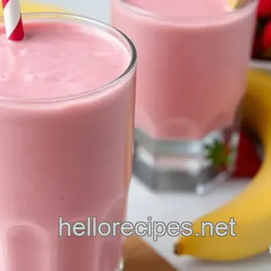Easy & Cute Blend Hello Kitty Smoothie in 10 Minutes: A Fun Fruity Treat Recipe Card
