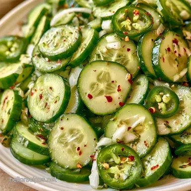 Bold Flavor Pickles in 15 Minutes Recipe Card