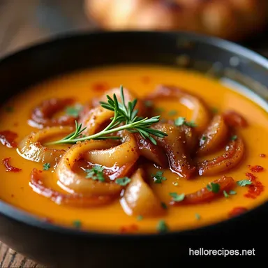 Properly Deep The Brilliant Bold French Onion Soup Recipe Card