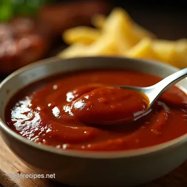 The Back Garden Boss Authentic Homemade BBQ Sauce Recipe Recipe Card