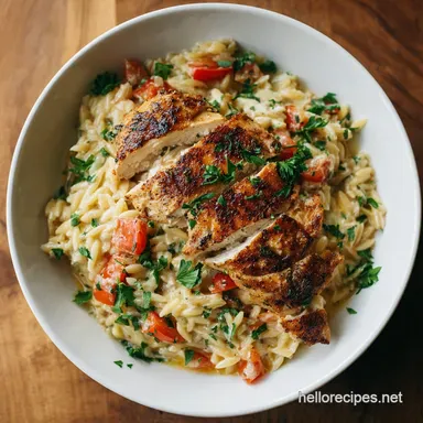 Boursin Chicken: Creamy Orzo in 30 Minutes